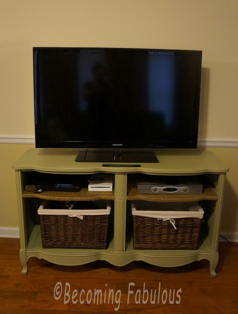 Trash to Treasure: Turn A Dresser Into A TV Stand