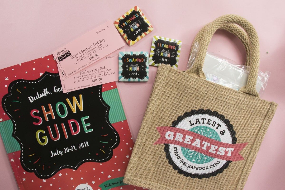 stamp and scrapbook expo 2018