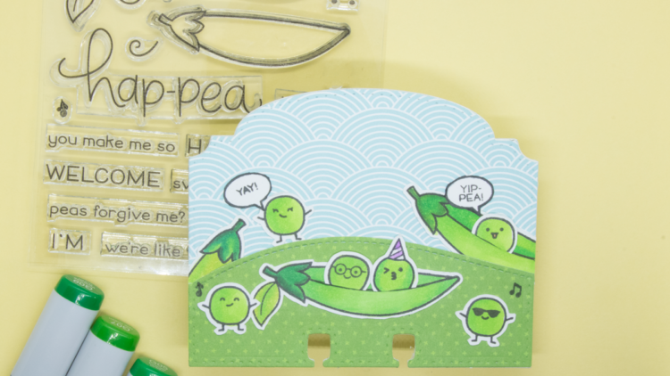 Lawn Fawn Be Hap-pea